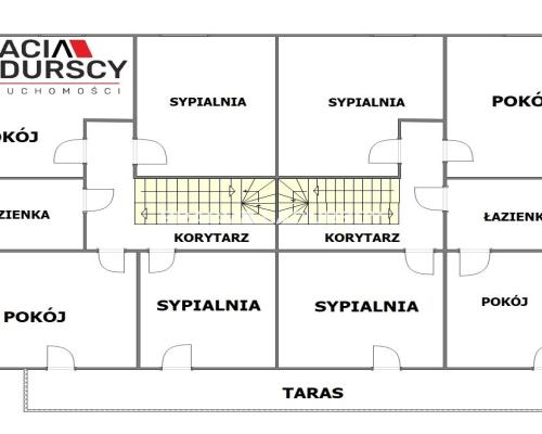 Nowoczesny bliźniak z garażem i działką 7ar