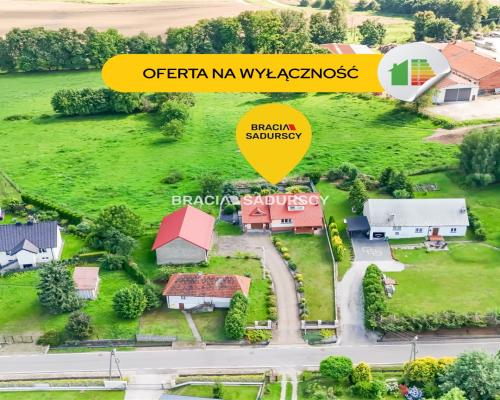 Dom z dużą działką budowlaną k. Niepołomic