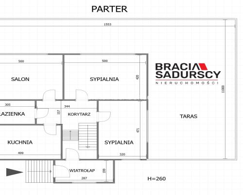 DOM Z OGRODEM W CENIE MIESZKANIE - MOGILANY