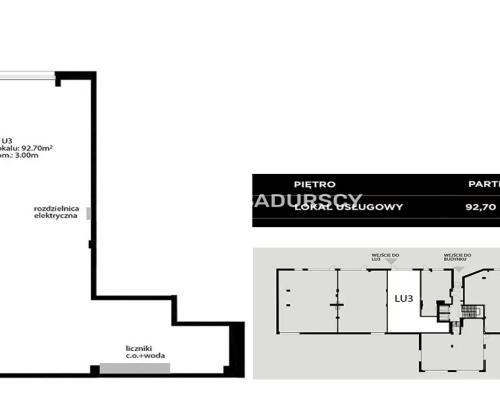 Parter + witryna + miejsce postojowe – nowe lokale