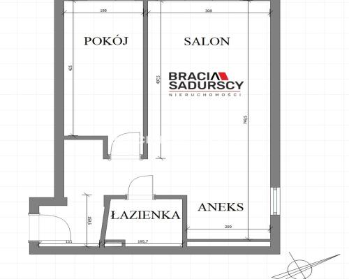 2pok 38m Stare Podgórze blisko Centrum Kongresowe