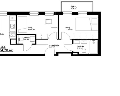 Nowe mieszkania w stanie deweloperskim Bieżanów