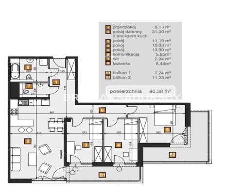 Dębniki, nowe mieszkania, stan deweloperski!