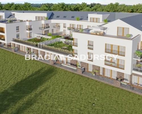 Zamknięte osiedle mieszkaniowe w Skawinie