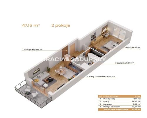 Katowice-mieszkania z widokiem na zieleń i miasto!