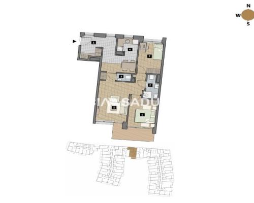 Dostępne mieszkania od 25m2 do 63m2. 