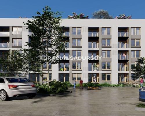 Dostępne mieszkania od 25m2 do 63m2. 