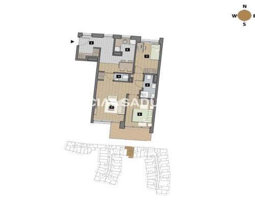 Dostępne mieszkania od 25m2 do 63m2. 