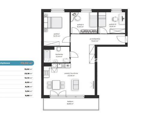 Komfortowe mieszkania z balkonem lub ogródkiem!