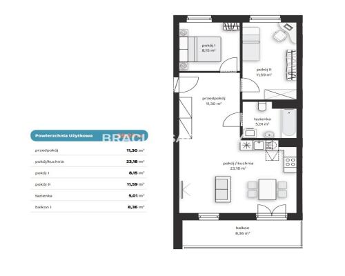 Komfortowe mieszkania z balkonem lub ogródkiem!