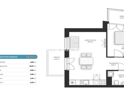 Komfortowe mieszkania z balkonem lub ogródkiem!
