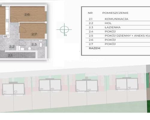 4 pok 64m2 /balko/ogródek/ 2 m.postojowe