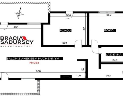 3 pok. z potencjałem 4 | Zakrzówek | 78 m² Ruczaj