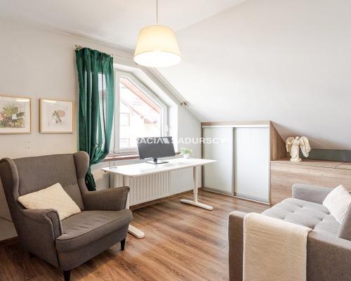 Dwupoziomowe mieszkanie 70 m² w granicy Krakowa