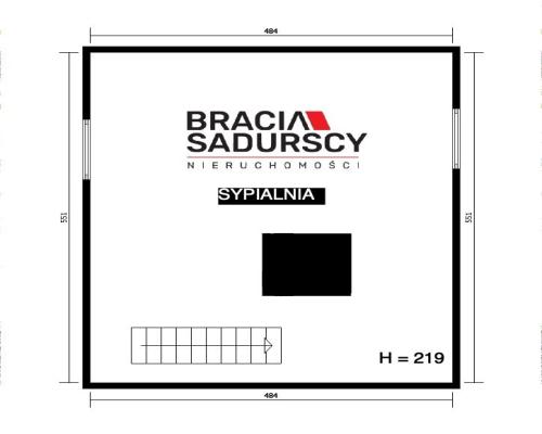 Dwupoziomowe mieszkanie 70 m² w granicy Krakowa