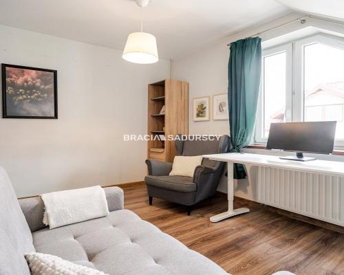 Dwupoziomowe mieszkanie 70 m² w granicy Krakowa