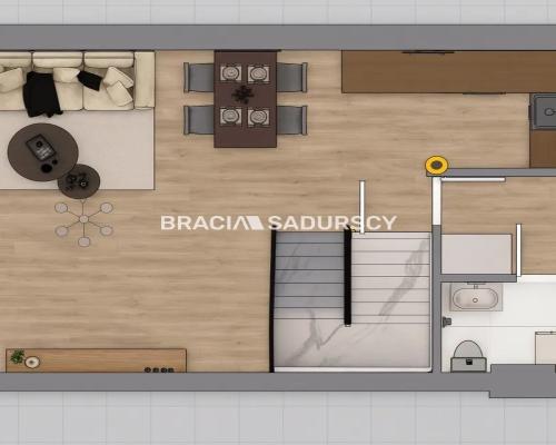 DOM / MIESZKANIE 60M2 4 POK OGRÓDEK MNIKÓW