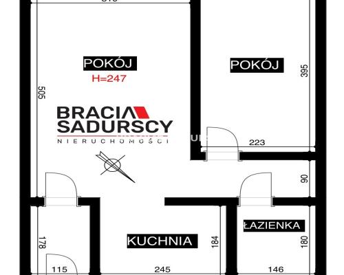 2 POKOJE / DO REMONTU / 37M2 / KOZŁÓWEK