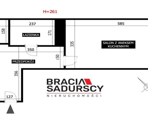 Kraków, apartament al. 29 Listopada