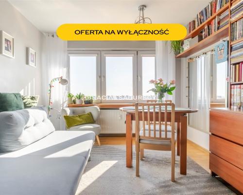 2 pok 35 m² | panoramiczny widok | Kazimierzowskie