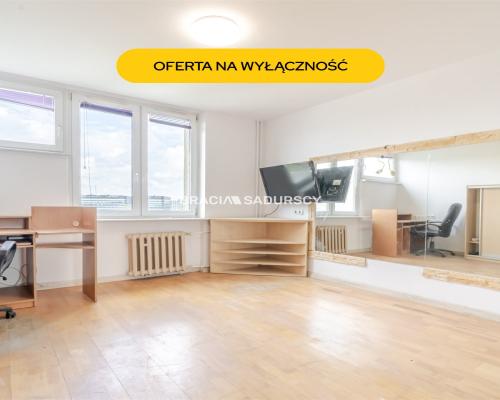 Kawalerka 23 m² | 9. piętro | Dąbie | okolice al. Pokoju   Na sprzedaż mieszkanie o powierzchni użytkowej 23 m², po