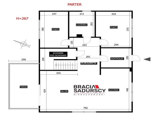 Nowe 3 pok. mieszkanie w domu wolnostojącym,7arów