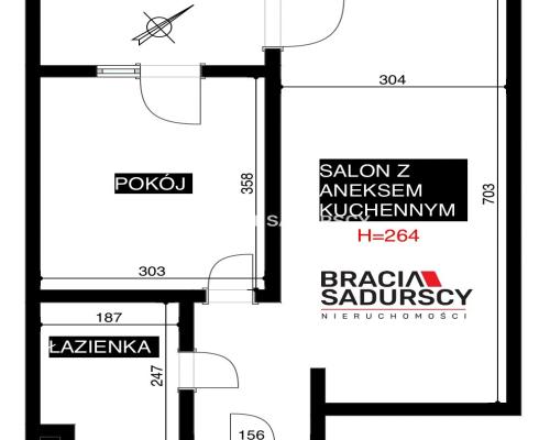Nowe mieszkanie 39,7m2 |2 pokoje |Balkon |Parking