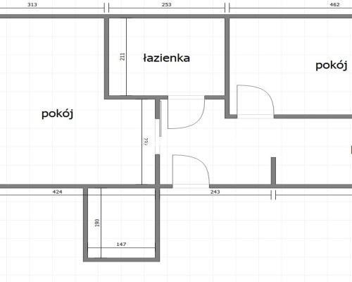 2 pokoje - 46m2 - Krowodrza Górka - 2200 zł