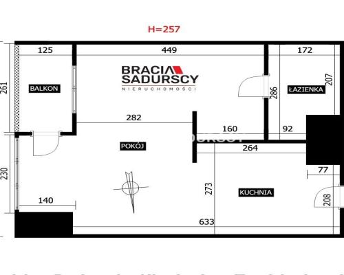 M-1 POK 1 PIĘTRO 36 M2 BALKON PRZY M1 ✴ PREMIUM ✴