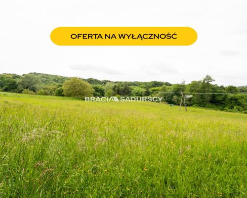 Działka budowlano-rolna w Łazanach gm.Biskupice