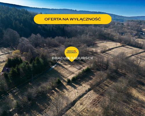 Widokowa działka w sasiędztwie lasu / MPZP / 10 ar