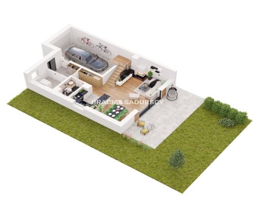 pozwolenie na 12 domów, fundamenty, media, MNIKÓW