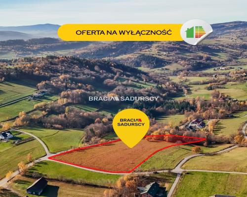 Widokowa działka w Beskidzie Wyspowym