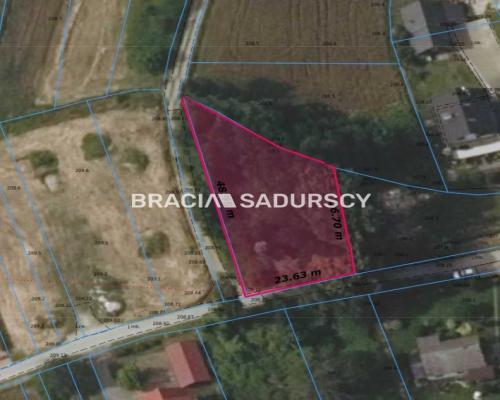 DZIAŁKA BUDOWLANA 9 ARÓW JEZIORZANY UZBROJONA