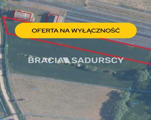 Popędzyna działka z możliwośćią uzyskania wz