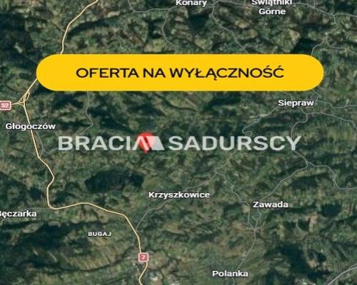 Działka budowlana Krzyszkowice 8,7 arów