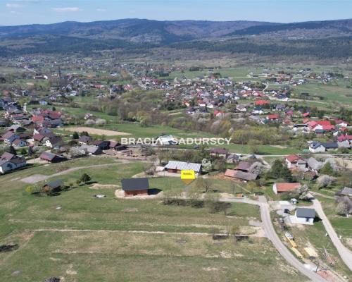 Działka budowlana o pow. 1596 m2  Krzeszów, gm. Stryszawa. Widokowa działka  położona w malowniczym Krzeszowie  w okoli