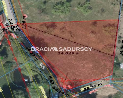 Atrakcyjna działka w Krakowie w spokojnej okolicy