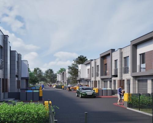 Dom szeregowy  Zaścianki