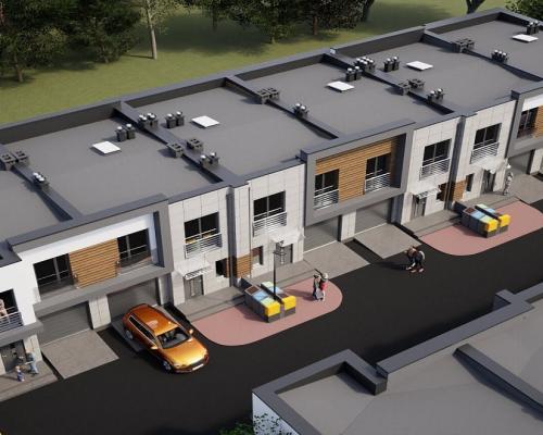 Dom szeregowy  Zaścianki