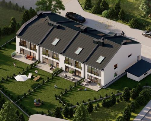 Szeregówka z garażem