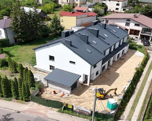 Szeregówka z garażem