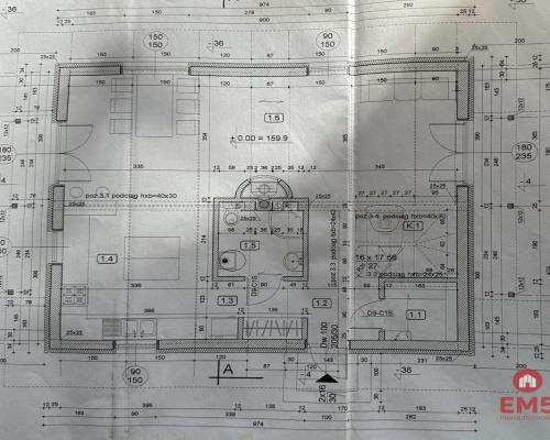 Dom w otoczeniu drzew.