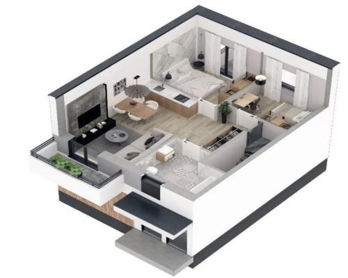 Mieszkanie z ogródkiem -bezczynszowe .