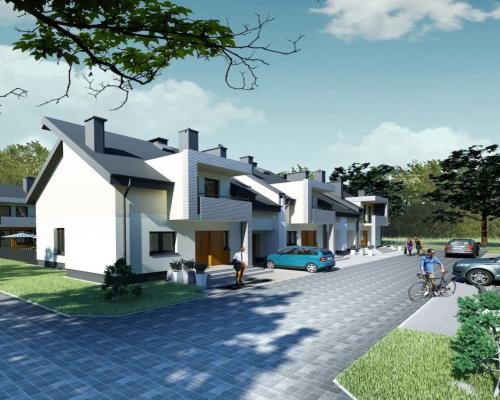 Nowoczesne domy szeregowe na sprzedaż