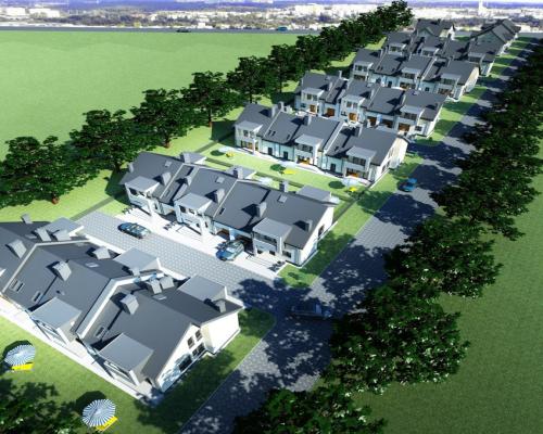 Nowoczesne domy szeregowe na sprzedaż