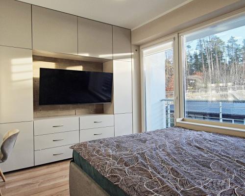 Nowoczesny skrajny szeregowiec z dużym ogrodem!