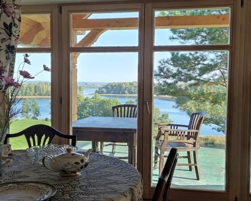 Dom nad jeziorem Pobondzie