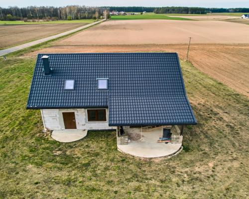 Dom w stanie surowym zamkniętym