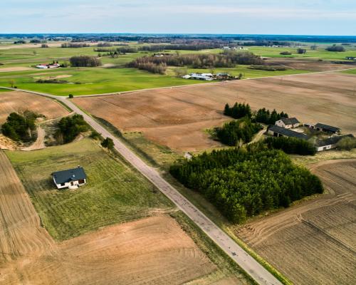 Dom w stanie surowym zamkniętym